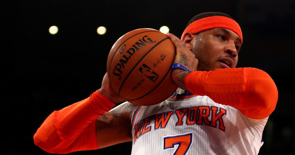 Carmelo Anthony opts out of final year of contract with Knicks 
